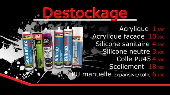 Déstockage de Mars 2024